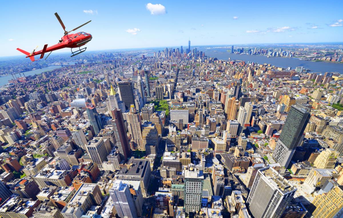 New York en hélicoptère